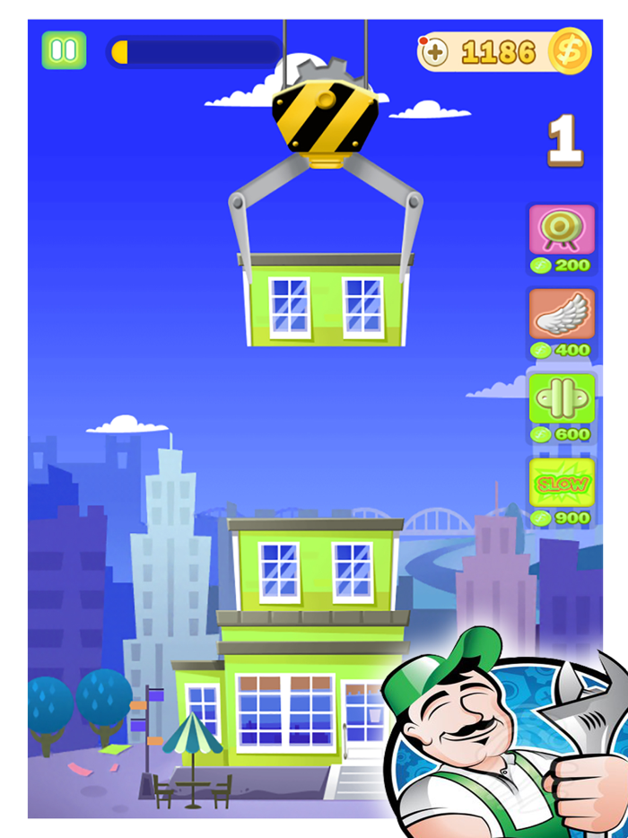 Tower Builder  Construct Straight Building