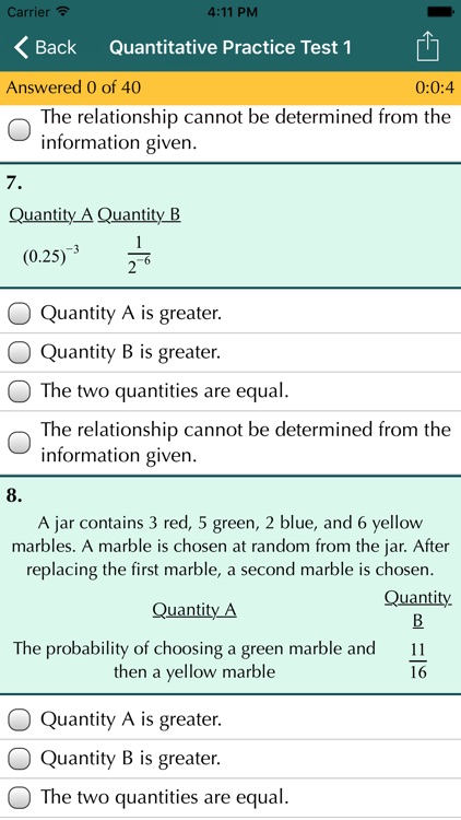 GRE Practice Tests !