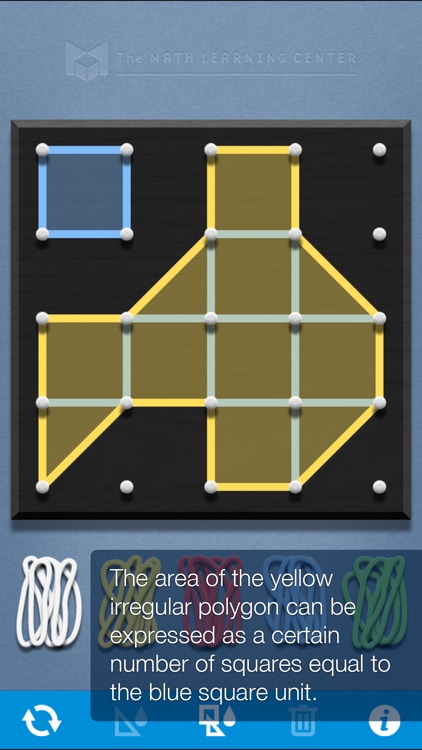 Geoboard, by The Math Learning Center