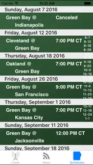 green bay football - radio, scores & schedule problems & solutions and troubleshooting guide - 2