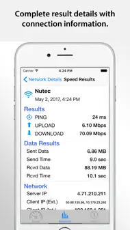 Net Speed - Measure Internet Performance iphone bilder 3