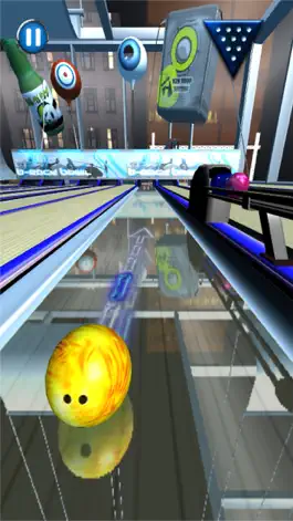 Game screenshot Bowling Game Flick mod apk