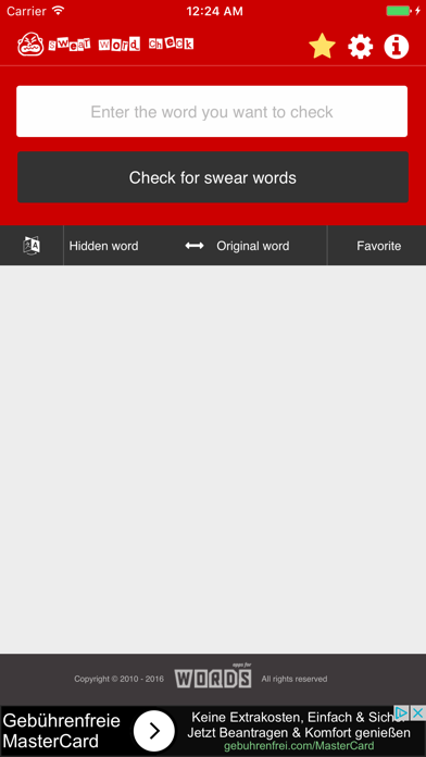 Screenshot #3 pour a! Swear Words Check