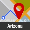 Arizona Offline Map and Travel Trip Guide