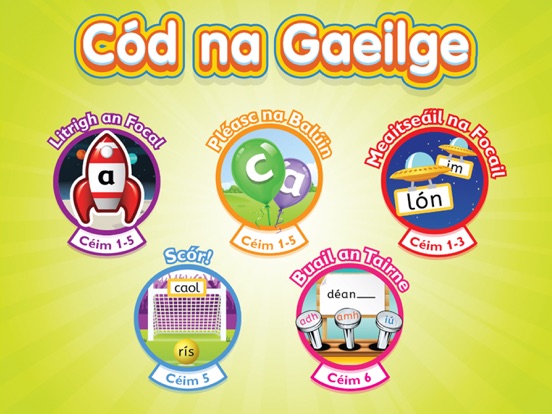 Screenshot #4 pour Cód na Gaeilge