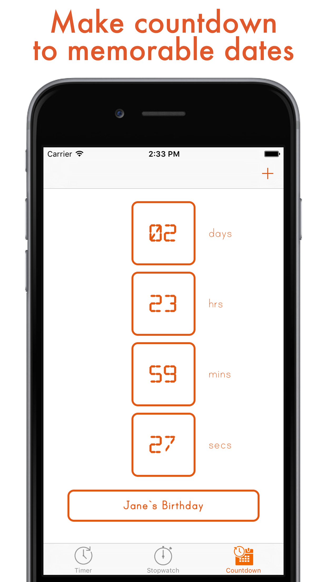 Chrono MAX - timer, stopwatch & countdown together