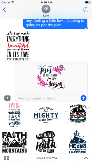 Jesus Loves You Sticker Pack