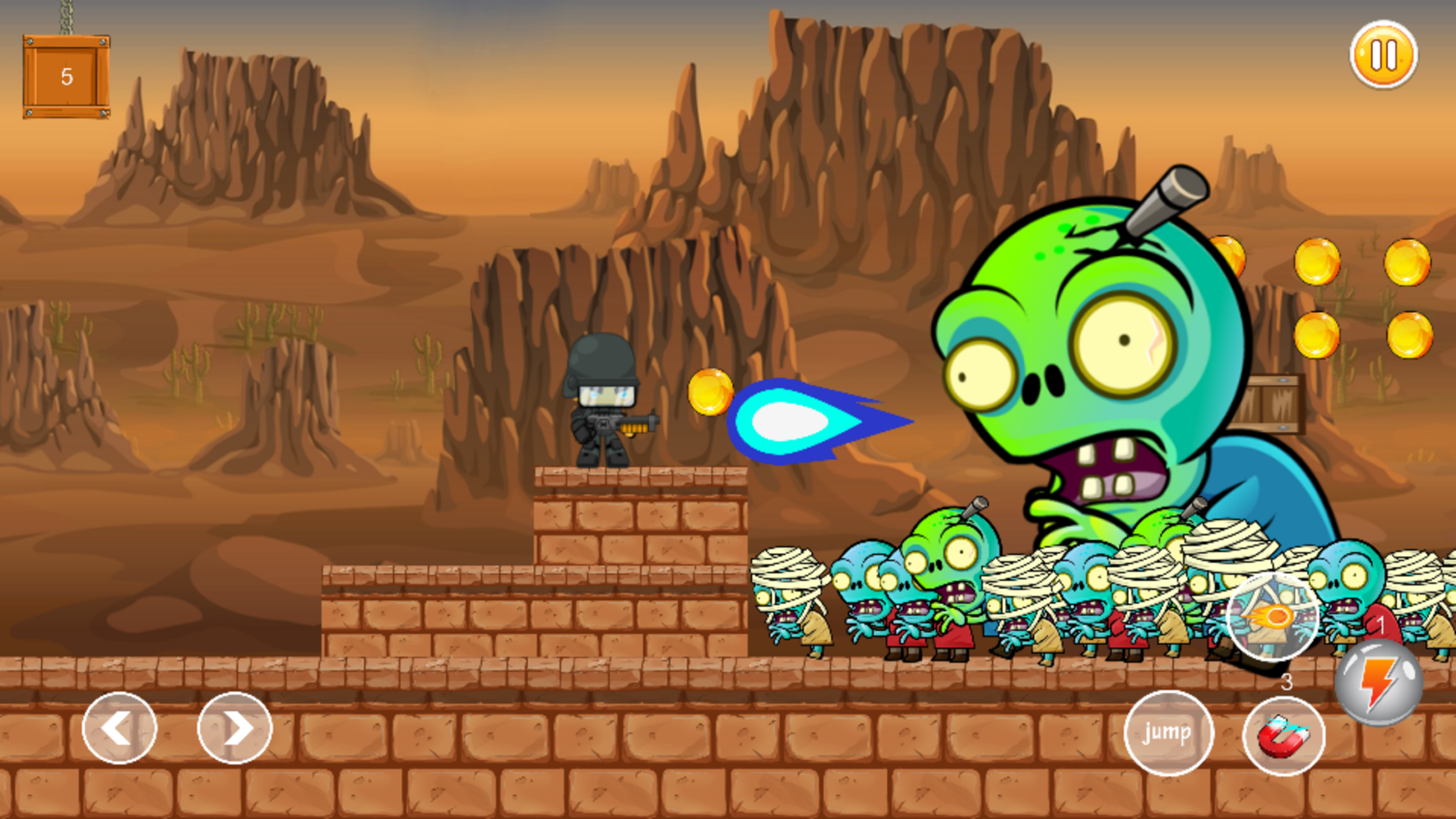 hero squad vs undead zombies - battle adventures
