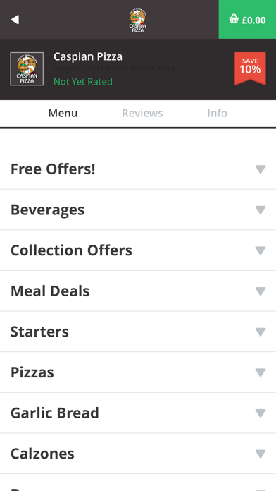 Screenshot #3 pour Caspian Pizza
