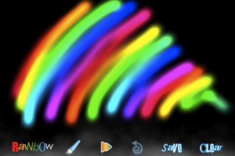 RainbowDoodle - Animated rainbow glow effectのおすすめ画像1