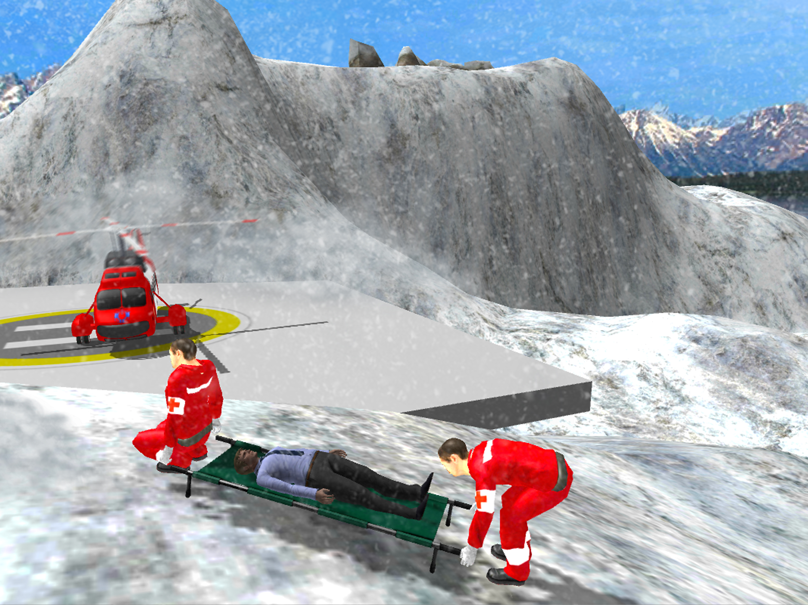 Hill Ambulance Parking Simulator- Rescue Drive 17