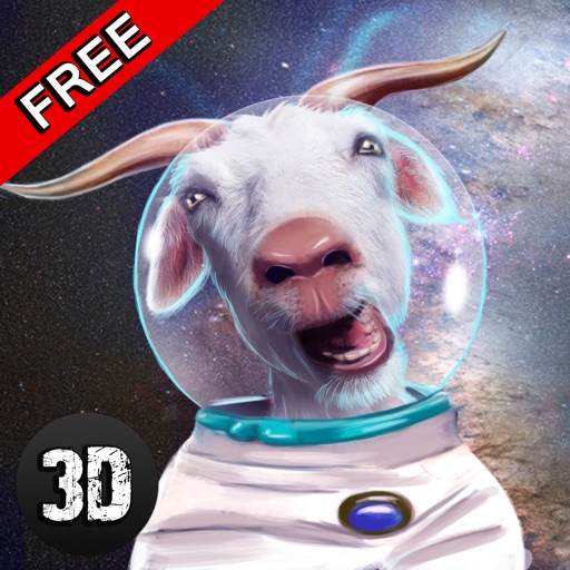 Crazy Space Goat Simulator 3D - 2 iOS App