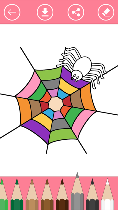 Screenshot #2 pour Livre à colorier d'Halloween pour les enfants