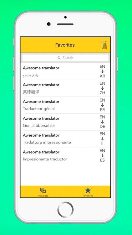 Awesome Languages Translator
