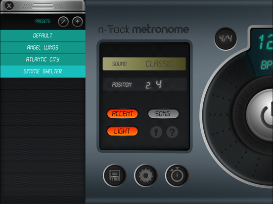 Screenshot #6 pour Métronome n-Track Pro