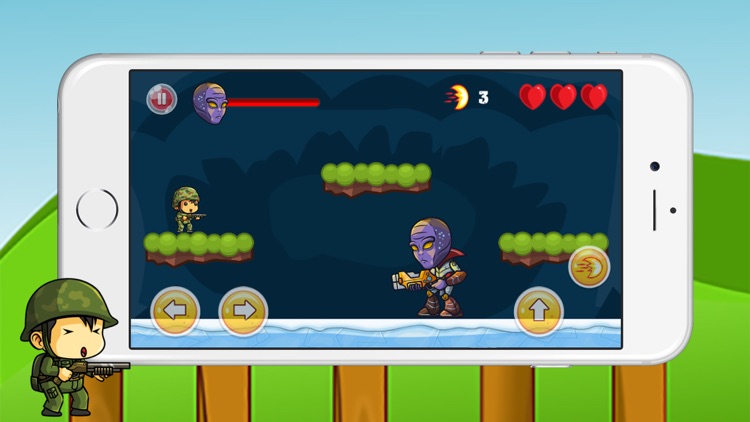 Super Soldier Shooting vs Aliens