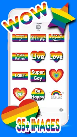 Game screenshot Gay Pride Stickers Pack mod apk