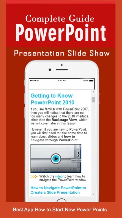 Tutorial for MS PowerPoint Presentations Free