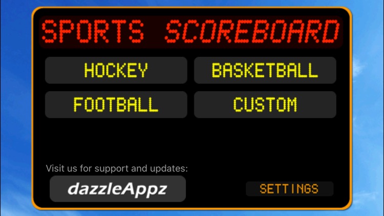 JD Sports Scoreboard iPhone