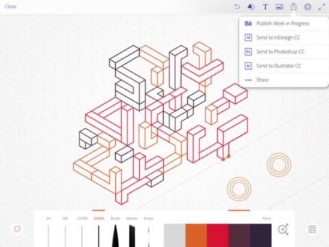 Architecture CAD - Interior Sketches Illustration screenshot 3