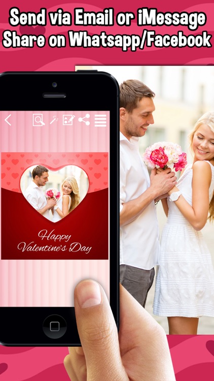 Valentine's Day Collage Frames! Love Photo Editor screenshot-4