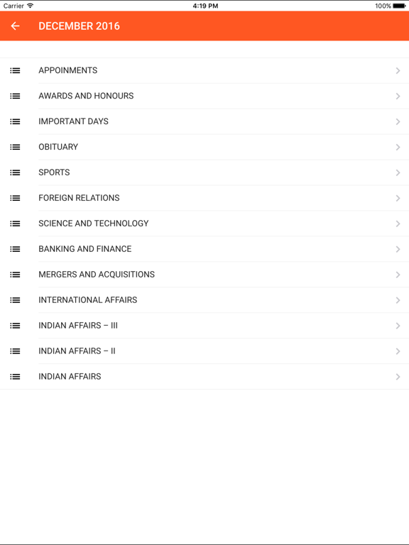 Screenshot #5 pour Monthly Current Affairs