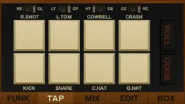 funkbox drum machine iphone screenshot 3