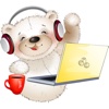 Teddy Lovely Stickers