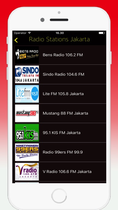 Screenshot #2 pour Radio Indonesia FM - Live Radio Stations Online