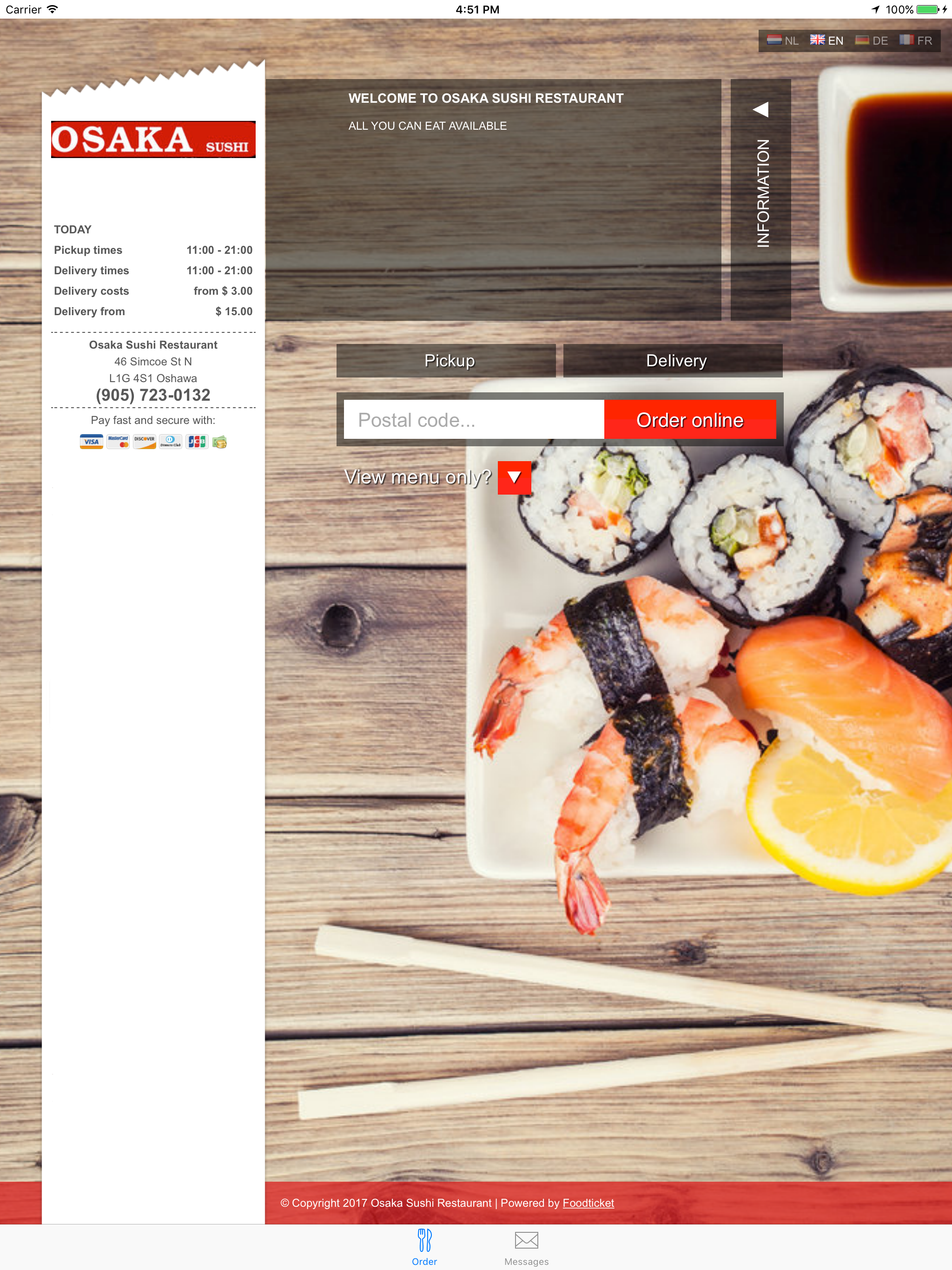 Osaka Sushi Restaurant