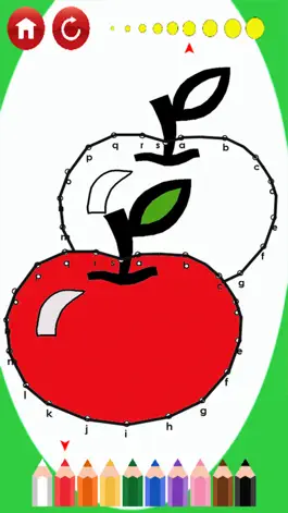 Game screenshot Dot точки: мозг обучения раскраски игры для детей apk
