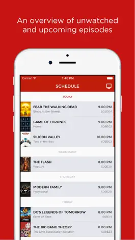 Game screenshot Ketchup - TV Show Schedule mod apk