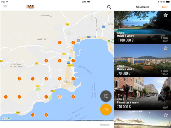 Screenshot #4 pour Max Immobilier Agence immobilière Corse à Ajaccio