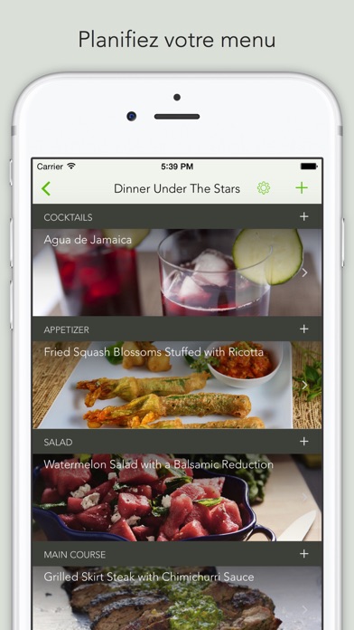 Screenshot #1 pour BigNight: Dinner Party Planner