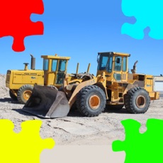 Activities of Bulldozer Excavator Jigsaw Puzzles with Backhoe