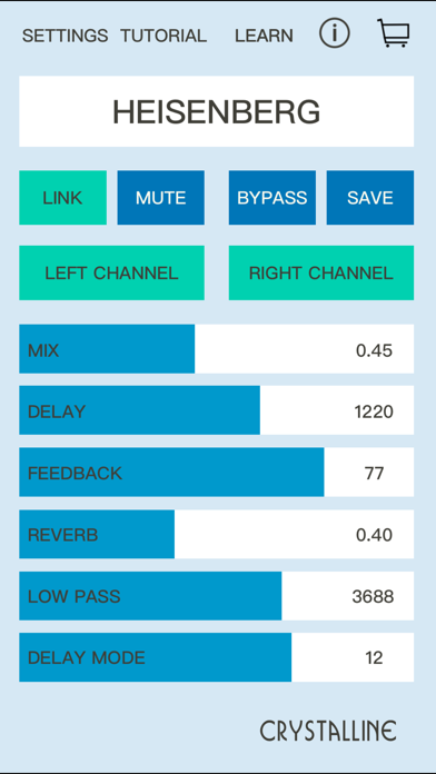 How to cancel & delete Crystalline Mini - Shimmer Reverb Effect from iphone & ipad 1