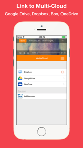MediaCloud - Get Streaming Music & Video Player screenshot