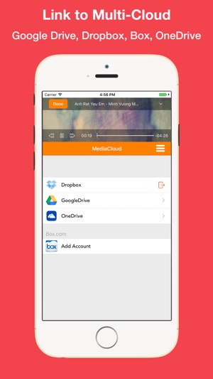 MediaCloud - Cloud Streaming Music & Video Player(圖2)-速報App