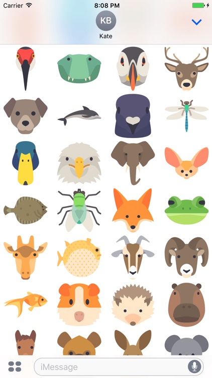 Animals Stickers - Cute Emojis