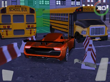 Sport Car Parking Night City Driving Simulator