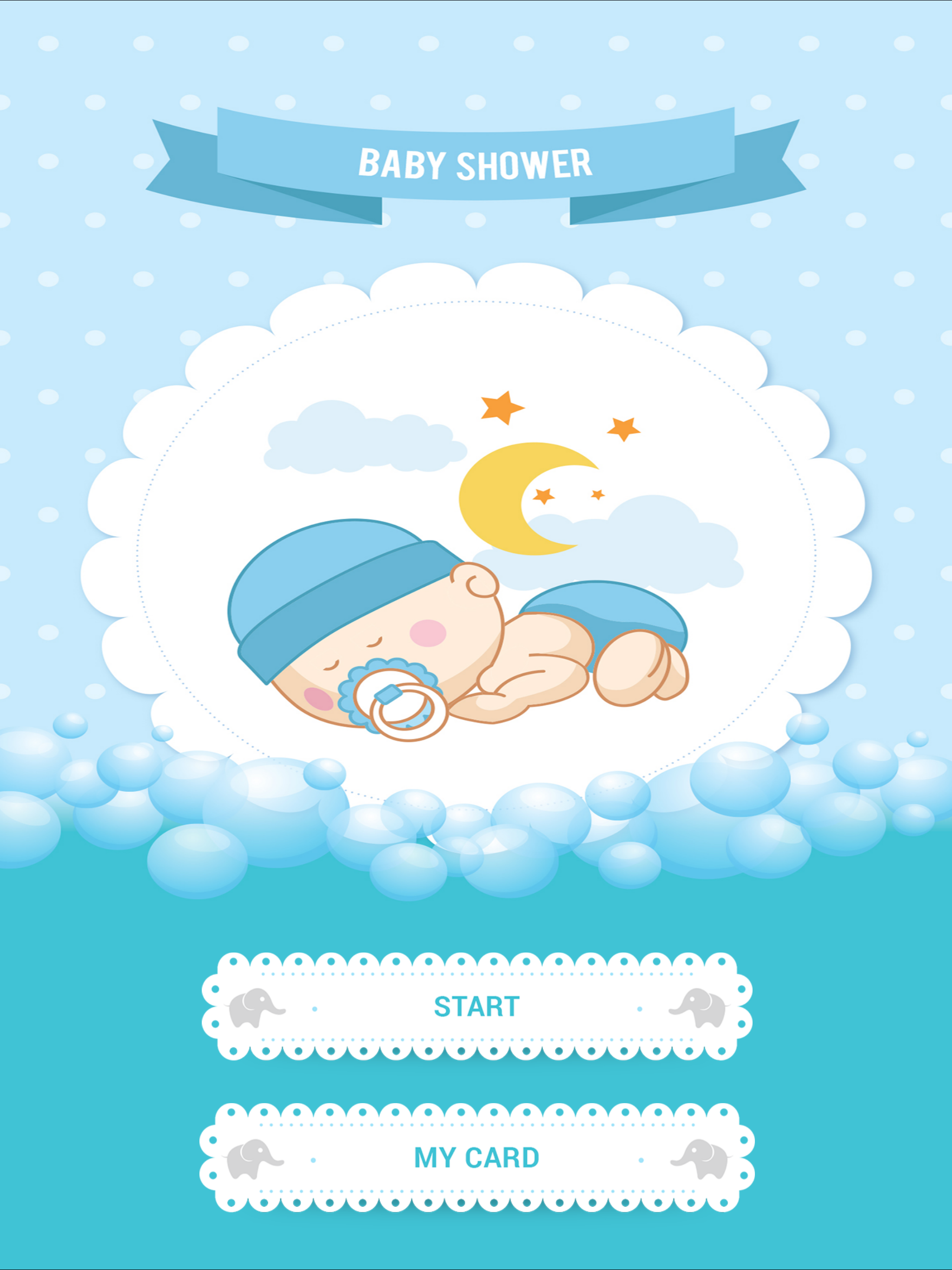 Baby Shower Invitation Cards Maker HD