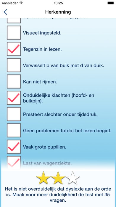 Dyslexia Test & Tips™ screenshot 2