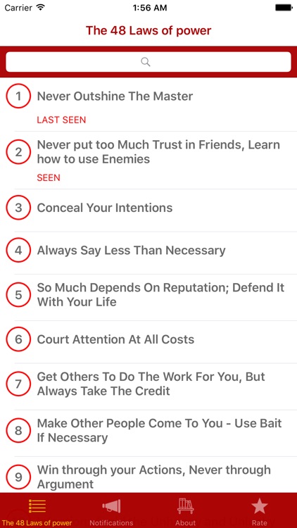 Summary: 48 Laws of power