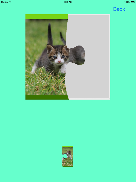 Screenshot #6 pour Kitten Jigsaw Puzzles