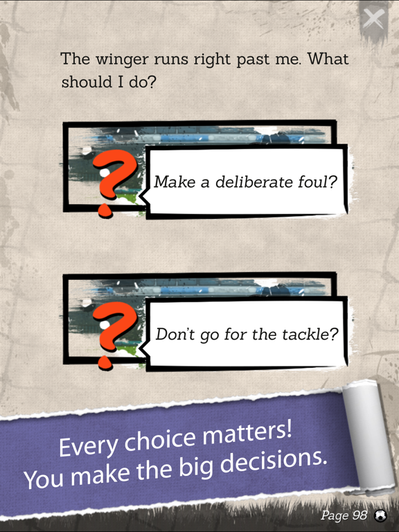 New Star Soccer G-Story Ch 1-3 iPad screenshot 4 - Book app