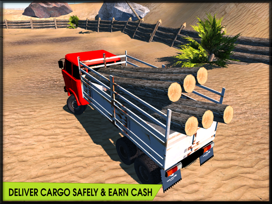 Screenshot #4 pour Offroad 6x6 Cargo Trailer Transport Simulator