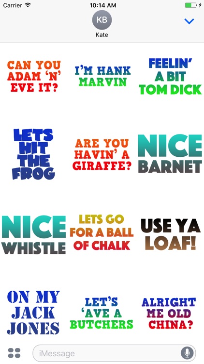 Cockney: Chat East