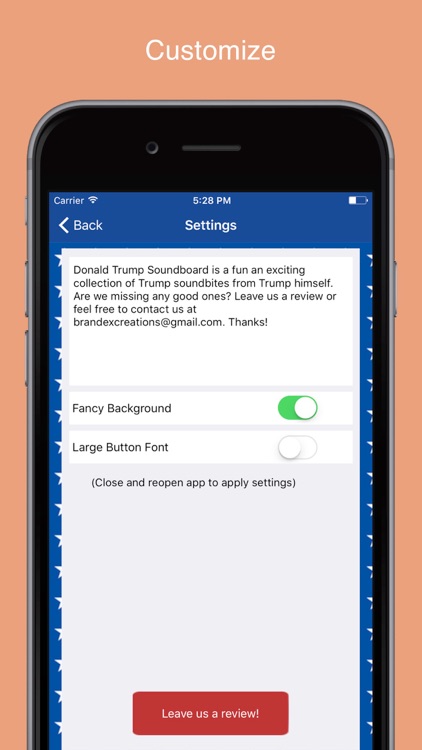 Donald Trump Soundboard: Trump Soundbites screenshot-3