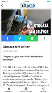 kocaeli barış gazetesi iphone screenshot 2