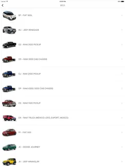 Car Parts for Chrysler - ETK Spare Parts Diagrams iPad image 3